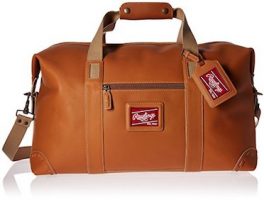 rawlings leather toiletry bag