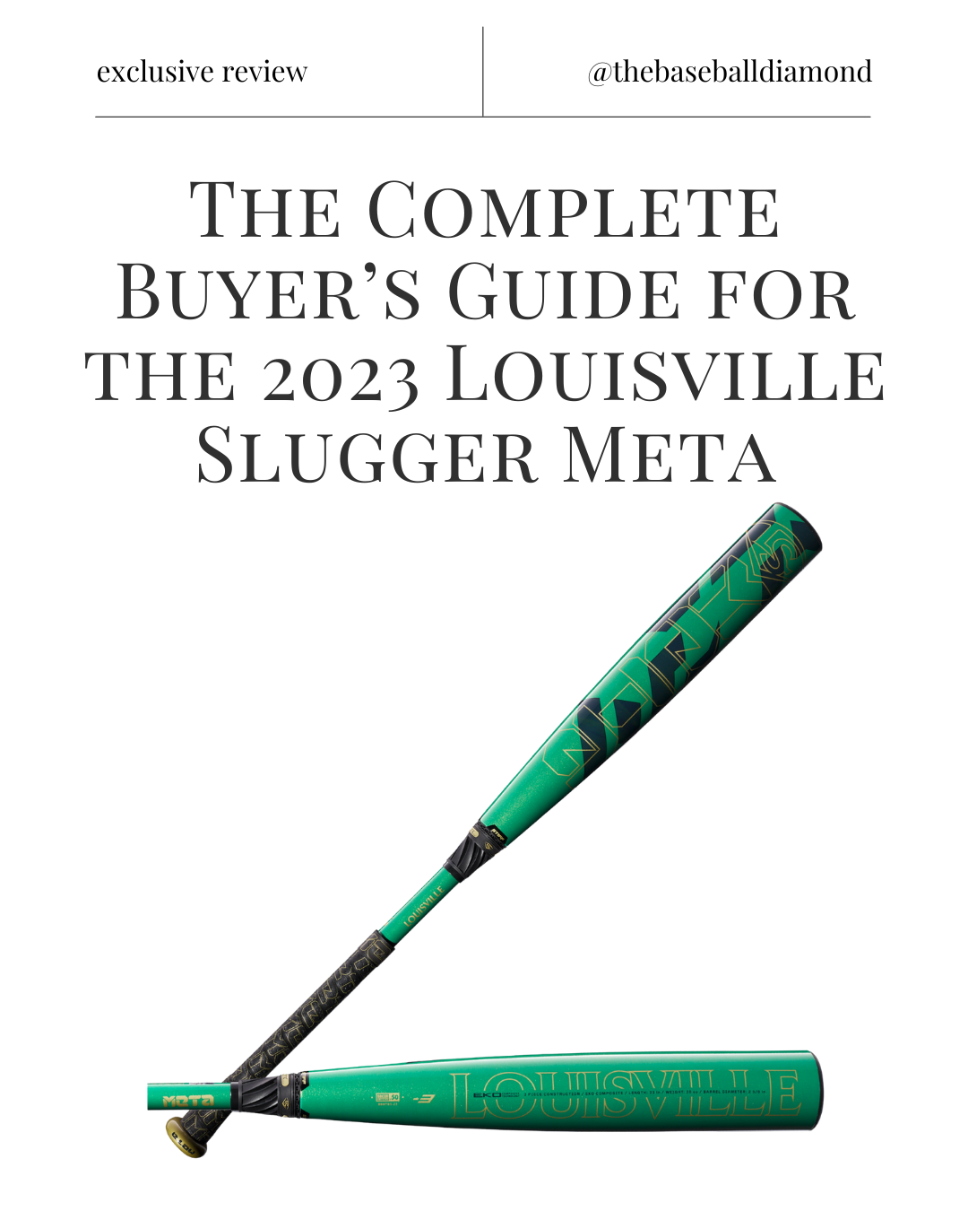 Louisville Slugger 2023 Meta® (-3) BBCOR Baseball Bat