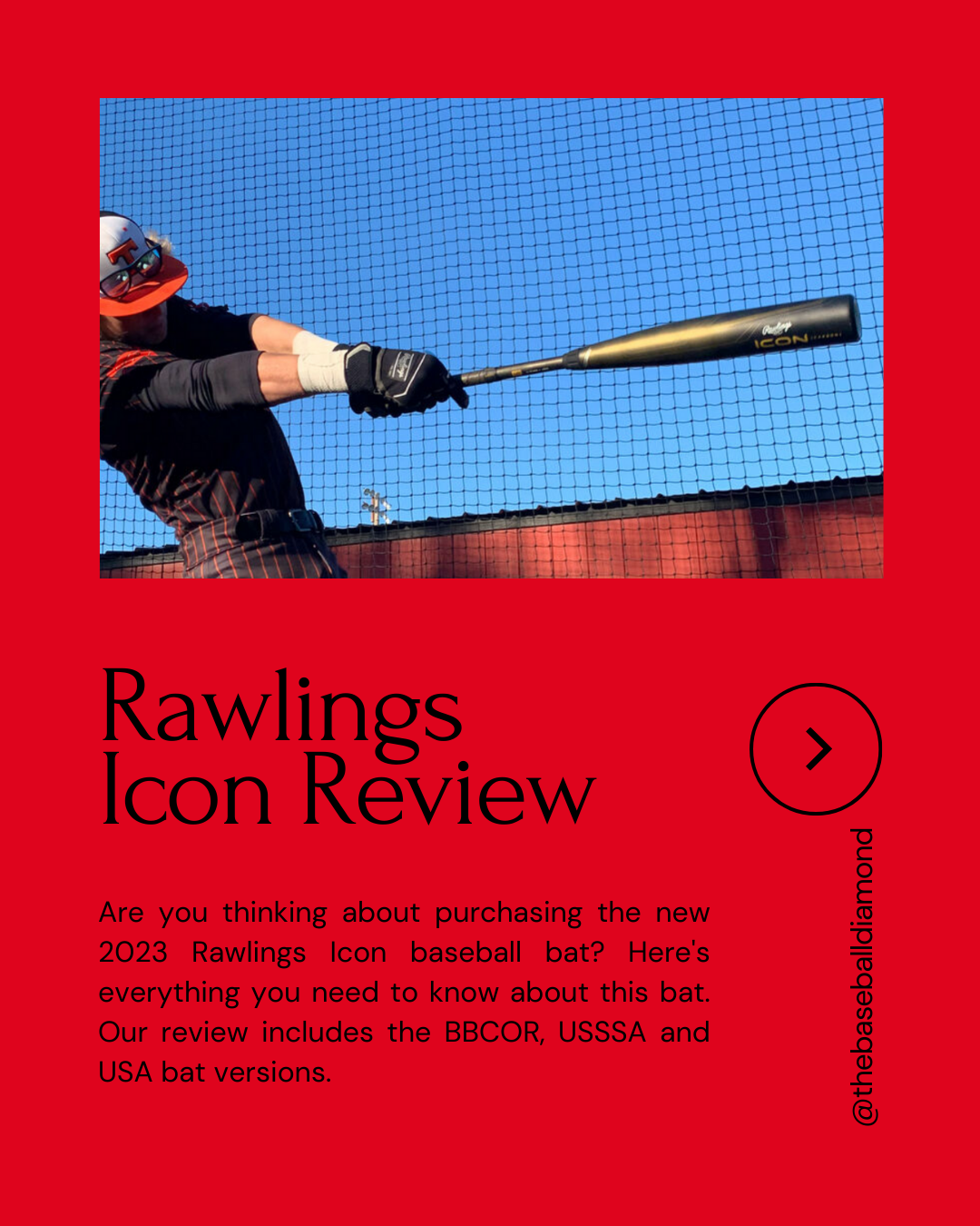 2023 Rawlings Icon Baseball Bat Review