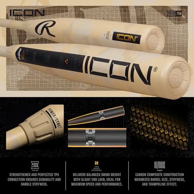 2025 Rawlings Icon BBCOR Baseball Bat